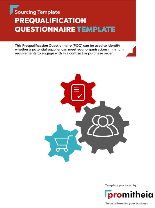 Prequalification Questionnaire