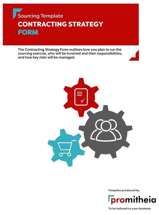 See what it takes to draft a good Contracting strategy?