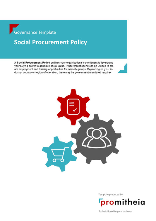 Social Procurement Policy