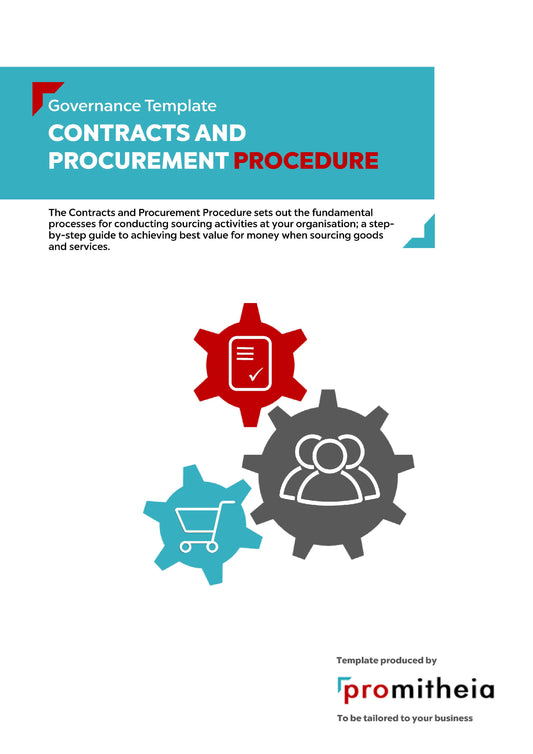 Contracts and Procurement Procedure