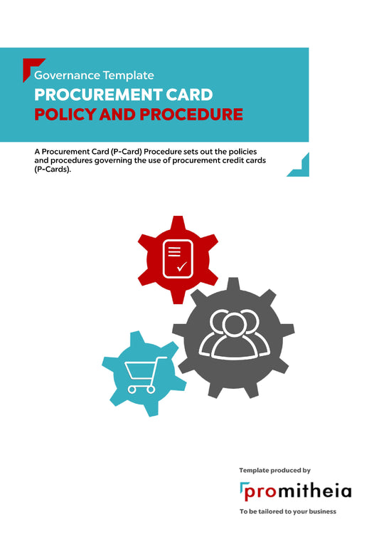 Procurement Card Policy and Procedure