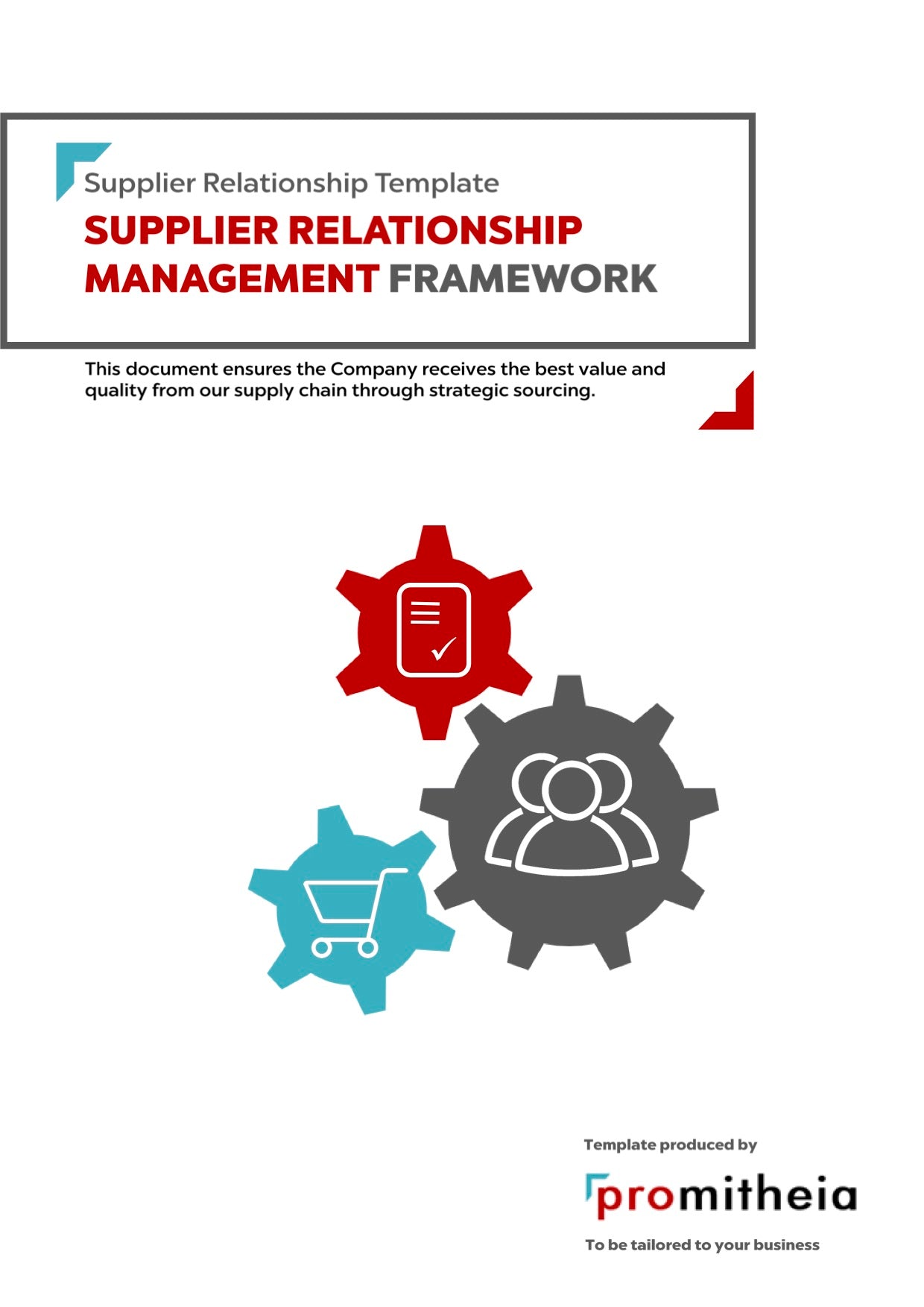 Supplier Relationship Management (SRM) Framework