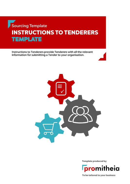 Instructions to Tenderers Template